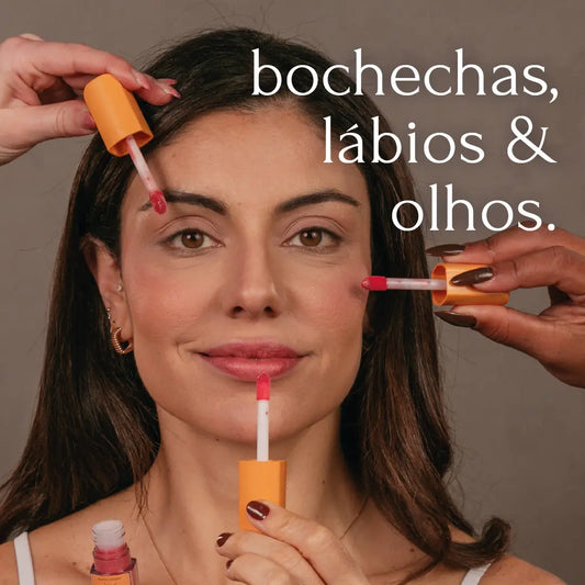 Kit 2 Blushes Líquidos Multifuncionais Nouf