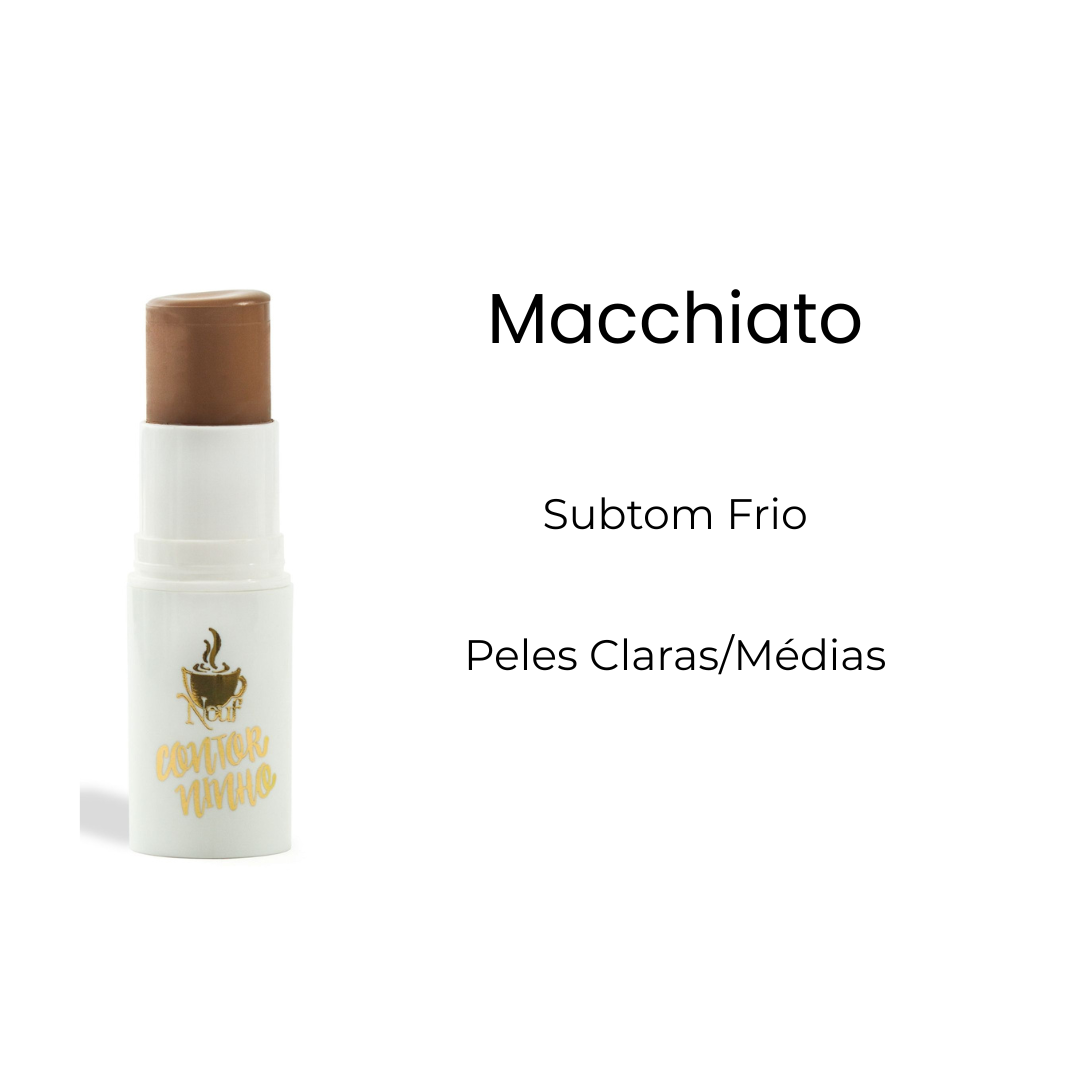 Kit Multifuncional: Blush + Contorninho Nouf | Resistente à Água e ao Suor