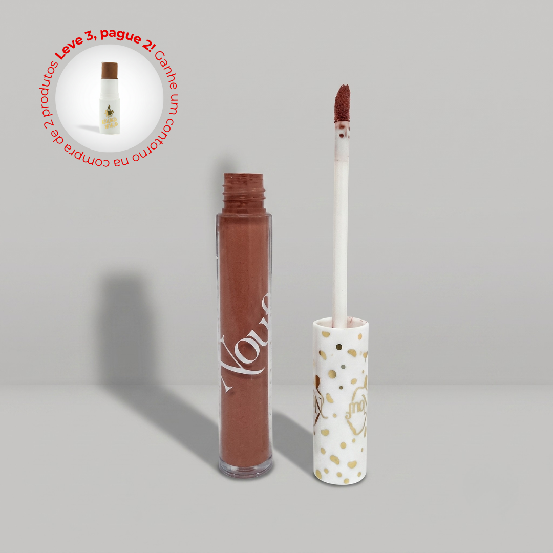 Gloss Labial Hidratante 4ML | Coleção Gelateria Nouf