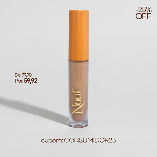 Corretivo Líquido Matte Nouf 4,5 ML | Resistente à Água e ao Suor
