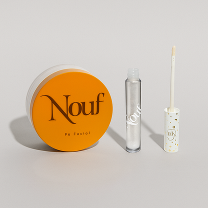 Kit Pó Facial + Gloss Labial Hidratante