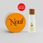Kit Acabamento Nouf: Pó Facial 18g + Contorninho Stick 6g com 50% OFF!