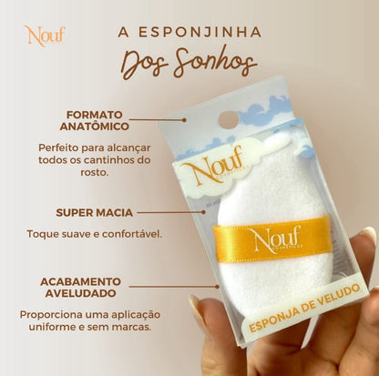Esponja de Veludo Nouf