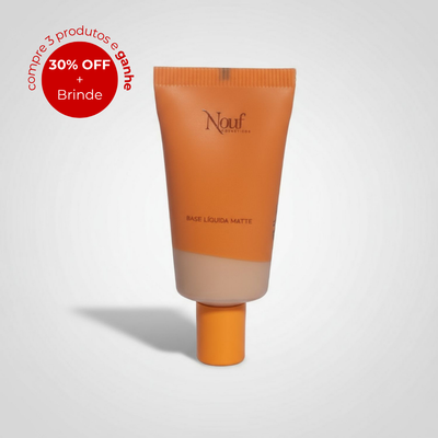 Base Líquida Matte Nouf 30 ML | Resistente à Água e ao Suor