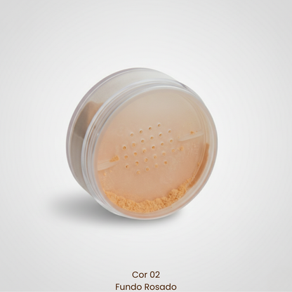 Pó Facial Nouf 18g | Resistente à Água e ao Suor