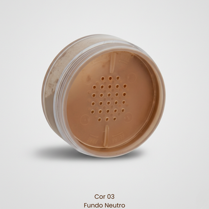 Pó Facial Nouf 18g | Resistente à Água e ao Suor