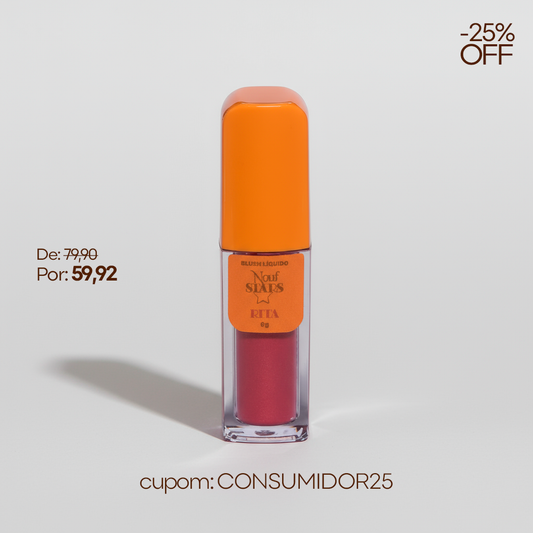 Blush Líquido Multifuncional Nouf Stars