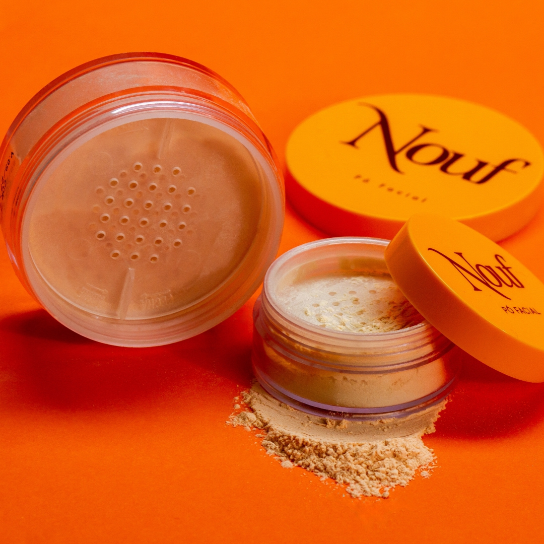 Kit Pó Facial Nouf 18g + Pó Mini 7g