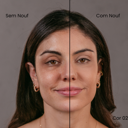 Pó Facial Nouf 18g | Resistente à Água e ao Suor