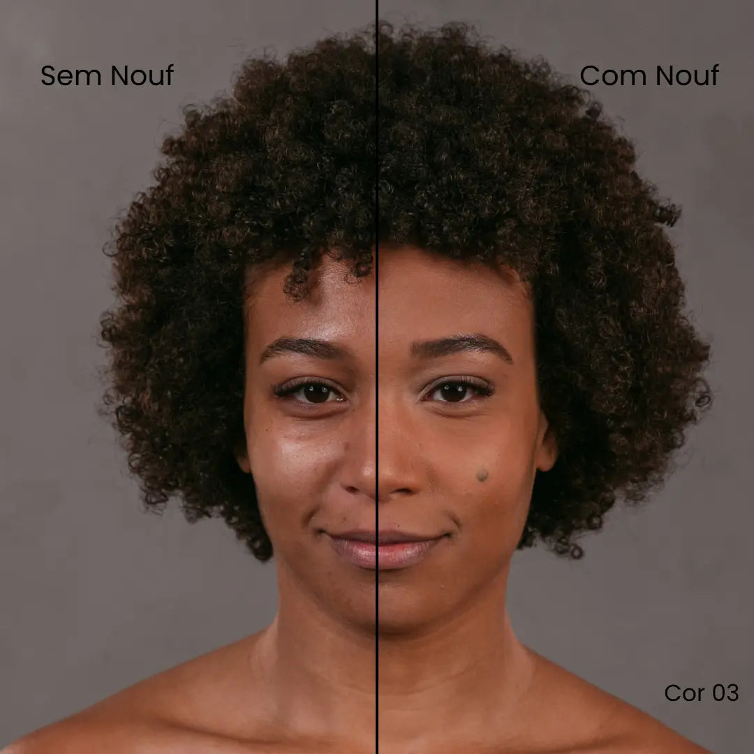 Pó Facial Nouf 18g | Resistente à Água e ao Suor