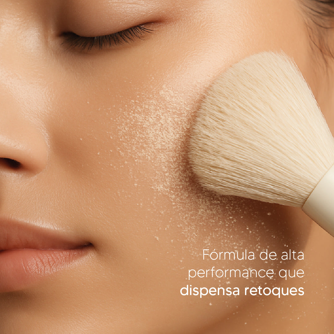 Kit de Bolsa Nouf: Blush Líquido + Mini Pó 7g
