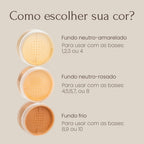 Kit de Bolsa Nouf: Blush Líquido + Mini Pó 7g