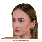 Kit Pele Resistente: Base Matte + Corretivo Matte + Pó Facial Nouf