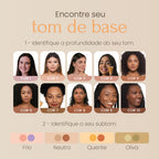 Base Líquida Matte Nouf 30 ML | Resistente à Água e ao Suor